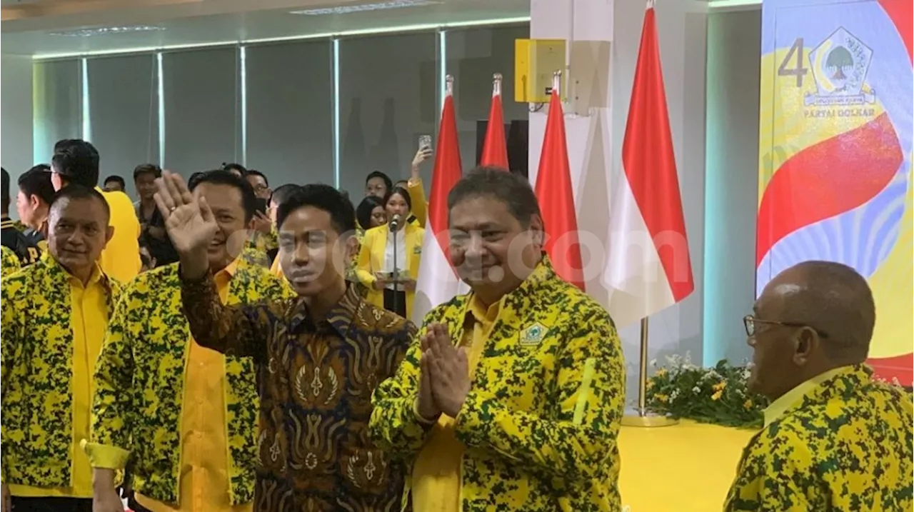 Bercanda Mulu Nih! Jawaban Nyeleneh Airlangga Hartarto Soal Gibran Sudah Miliki KTA Golkar