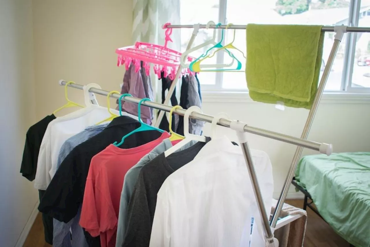 Where is the best place to dry your clothes indoors?