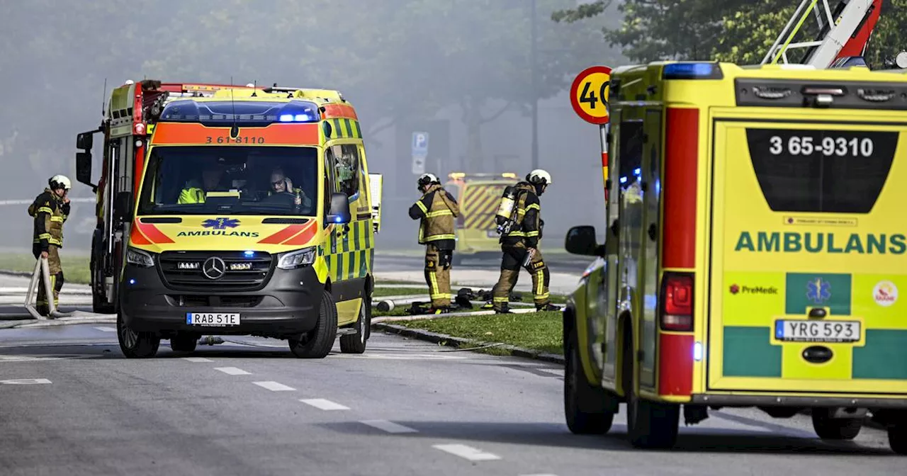 Ambulanskläder stulna i södra Stockholm