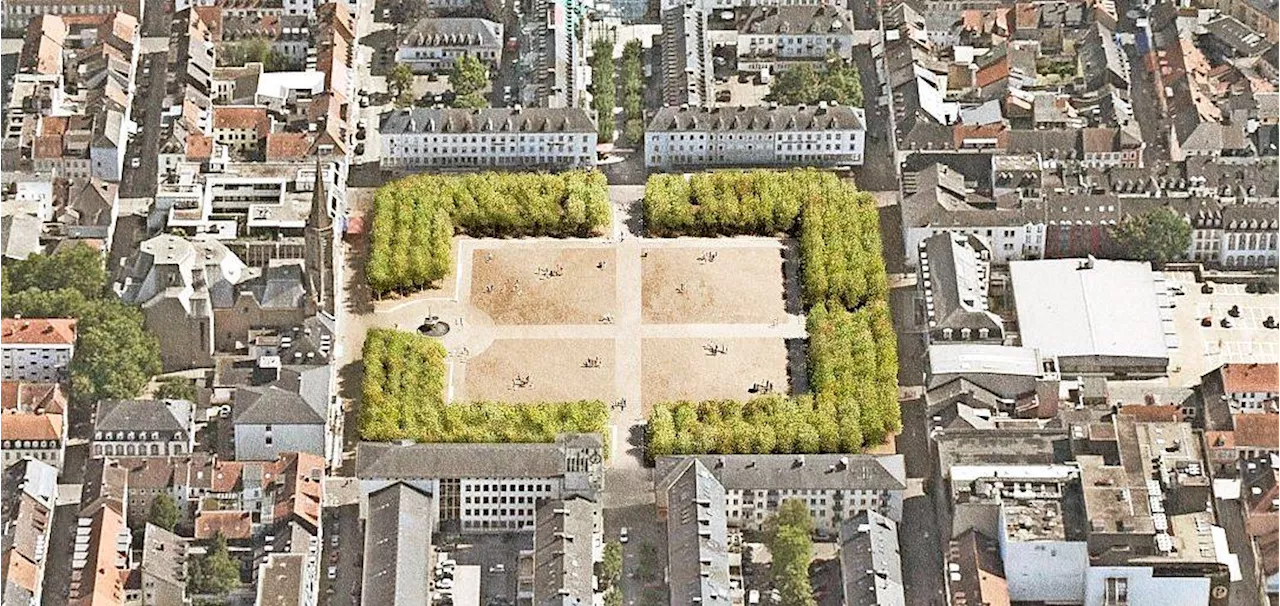 Der Große Markt in Saarlouis soll ein Vorbild werden​