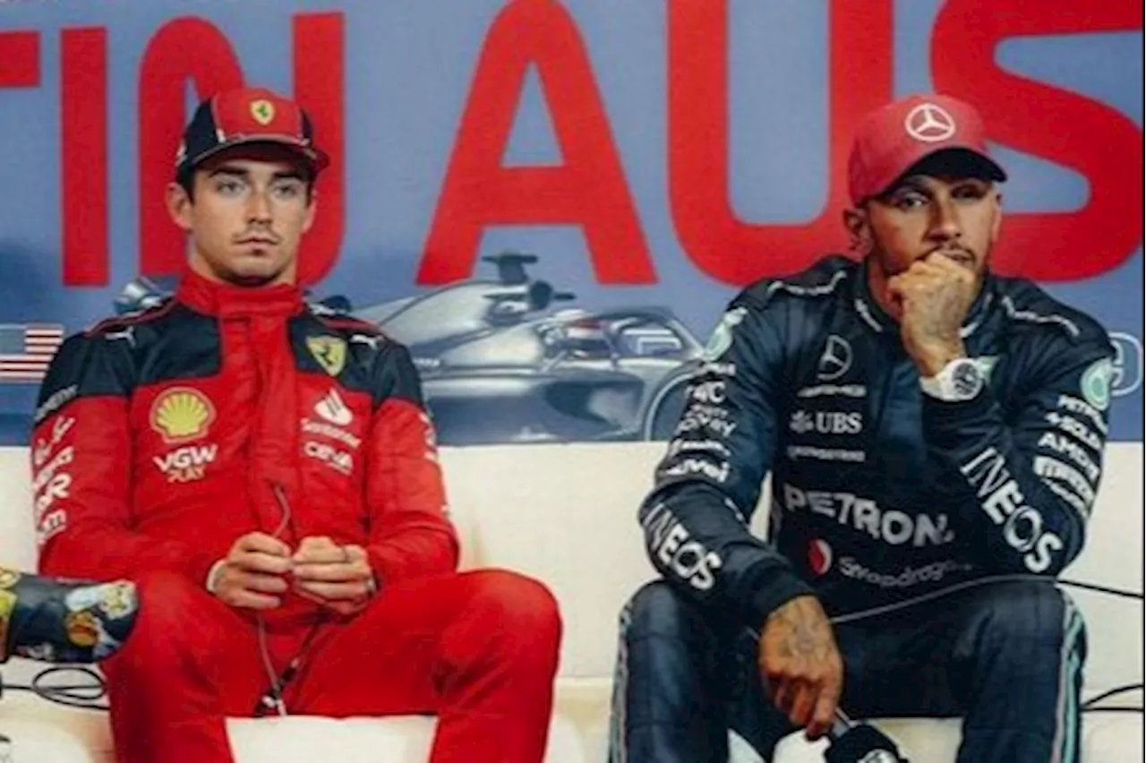 Lewis Hamilton and Charles Leclerc have joint, one-word reaction following US Grand Prix disqualification...