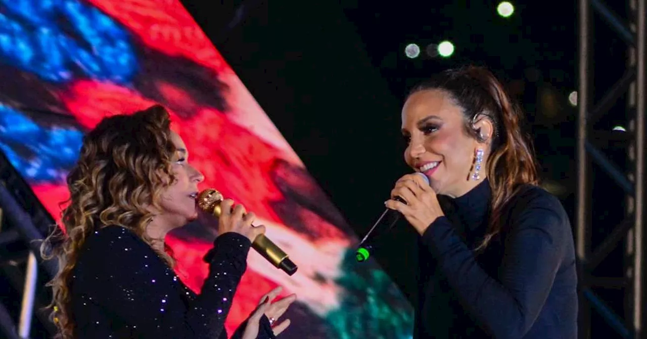 Ivete Sangalo beija Daniela Mercury em show: 'Posso dizer que peguei'