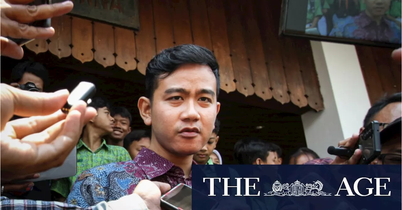 Family ties to the fore as Jokowi’s son named on presidential ticket