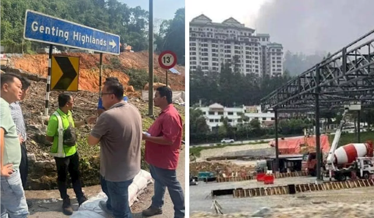 Toll Gantry Construction Near Genting Highlands Halted