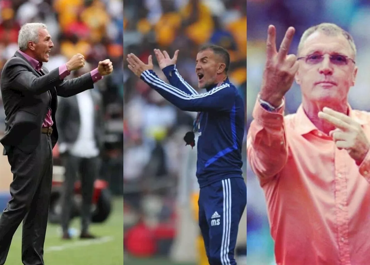 Kaizer Chiefs: Three available top coaches right now