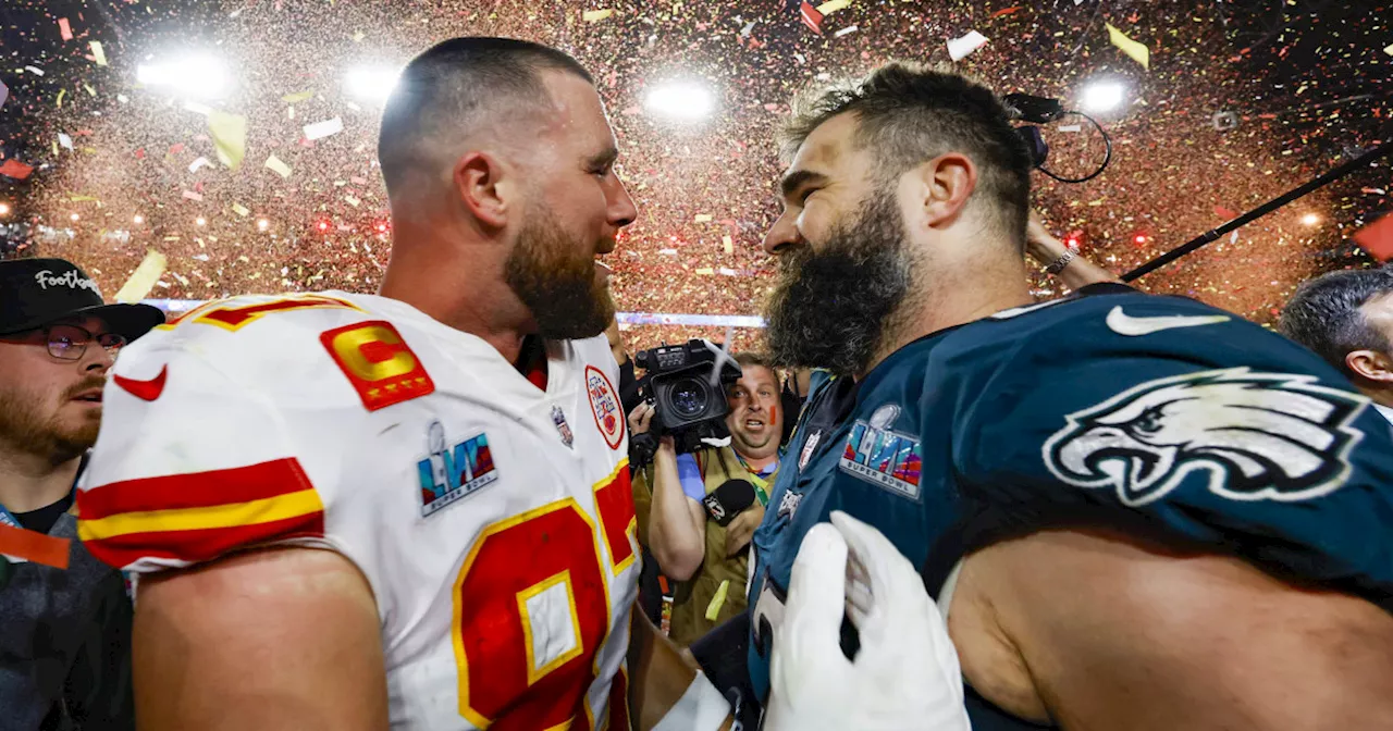 Jason Kelce Addresses Brother Travis Kelce's New 'Level of Stardom' Amid Taylor Swift Rumors