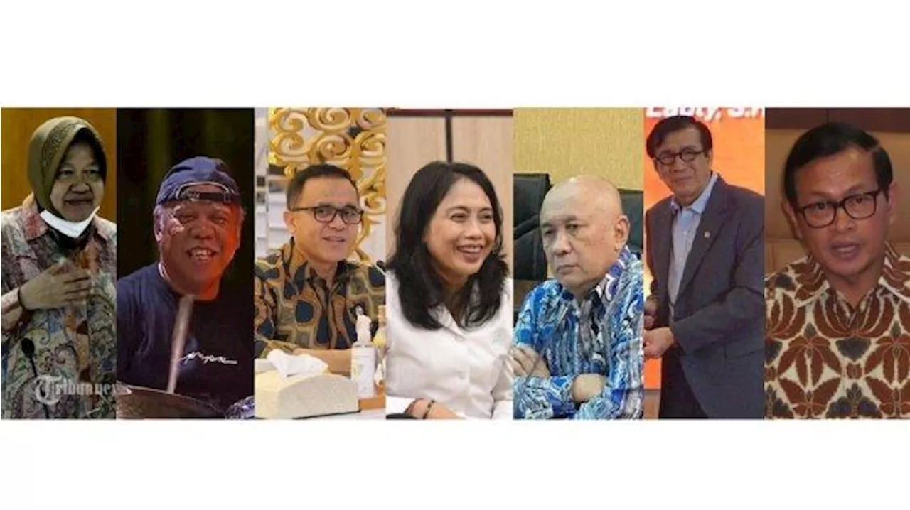 Inilah Profil 7 Menteri Jokowi dari PDIP, hingga Isu Akan Tinggalkan Kabinet Buntut Manuver Gibran