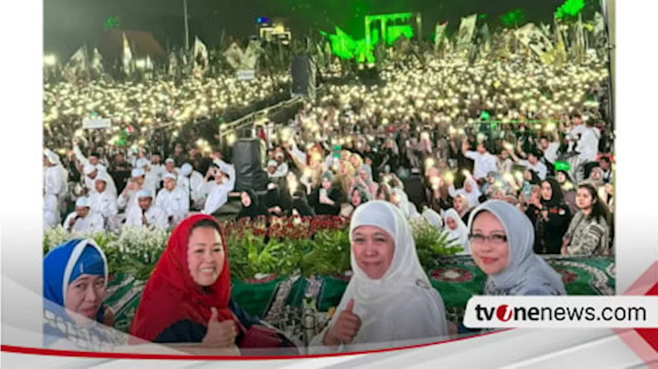 Parade Sholawat Hari Santri 2023, Gubernur Khofifah Sebut Jadi Penyemangat untuk Jihad Bangun Bangsa