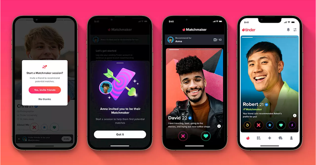 Tinder now lets friends and family pick your next date