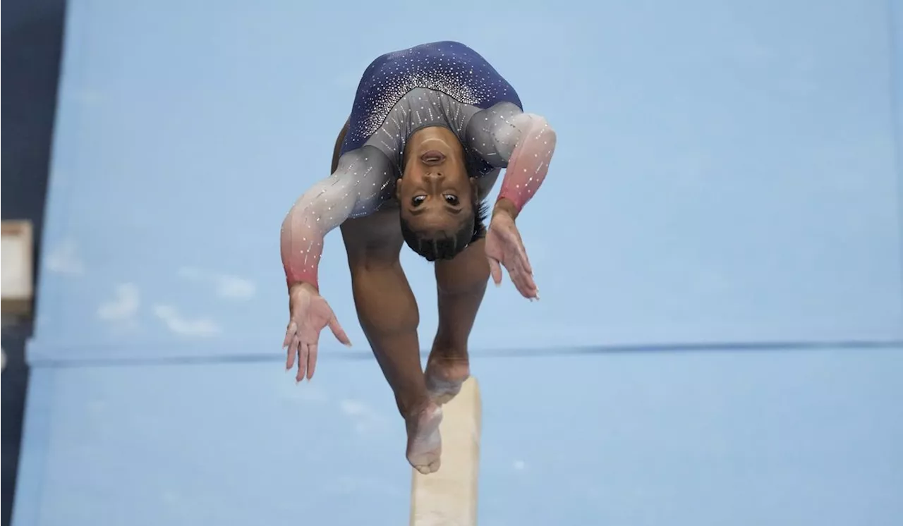 Gymnast Jordan Chiles leads U.S. team to gold against Brazil's Rebeca Andrade at Pan American Games