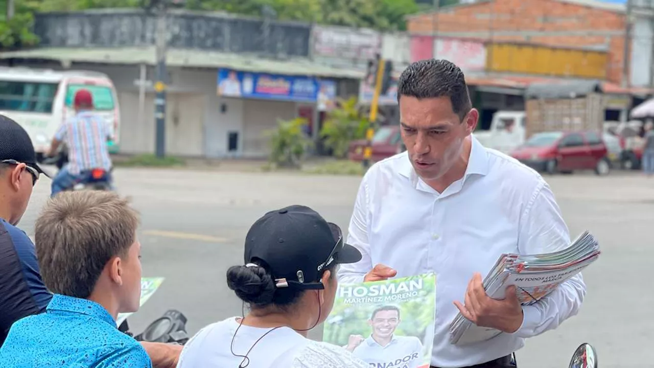 Hosman Martínez, candidato a Gob. de Boyacá, busca devolverle el “ritmo” al departamento