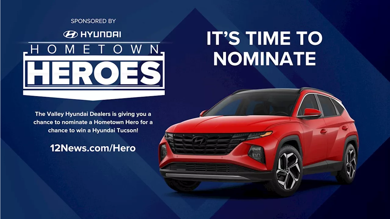 Nominate a hometown hero to win a Hyundai