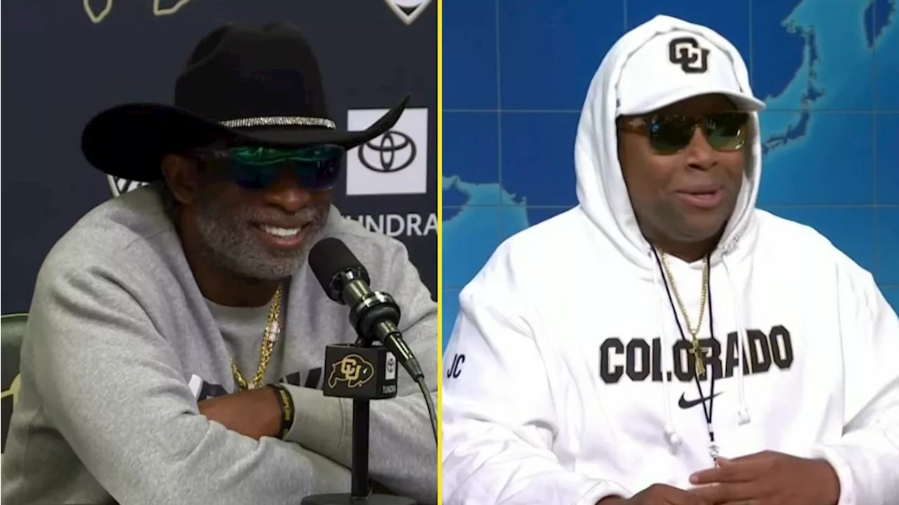 Deion Sanders responds to 'Saturday Night Live' impersonation