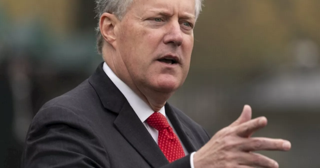 Ex-Chief of Staff Mark Meadows granted immunity in Jan 6 probe