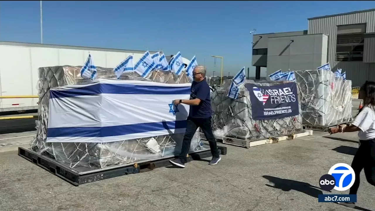 Feeling helpless and scared, LA Jews coordinate aid flights to Israel