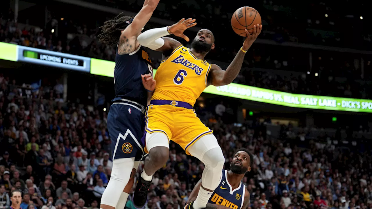 Lakers open NBA season against Nuggets as LeBron James set to make more history