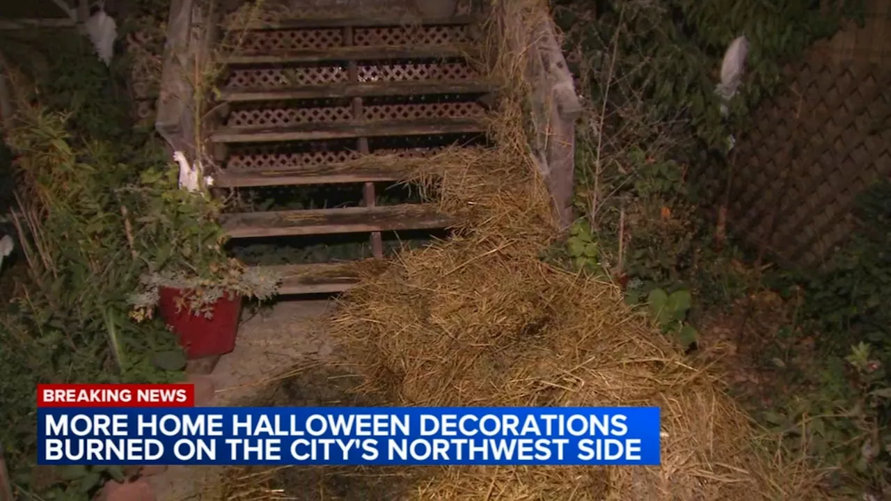 More Halloween decorations catch fire in Avondale