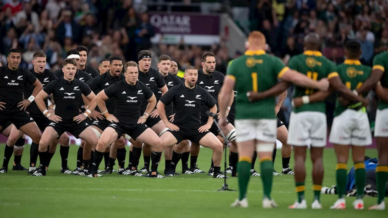 All Blacks and Springboks meet in latest chapter of rugby's most storied rivalry in 2023 Rugby World Cup final