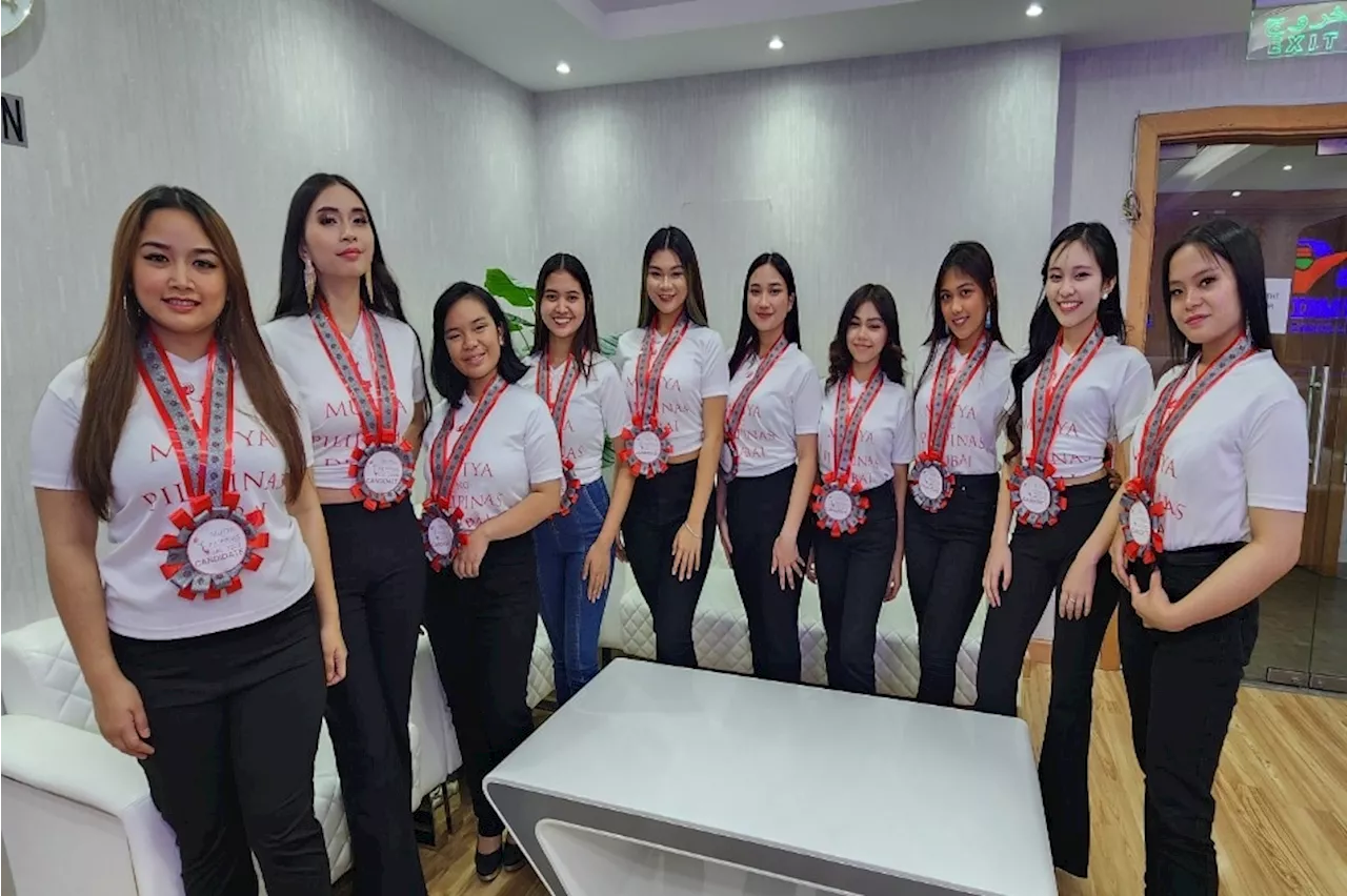 Mutya ng Pilipinas UAE 2023 finalists ipinakilala sa media