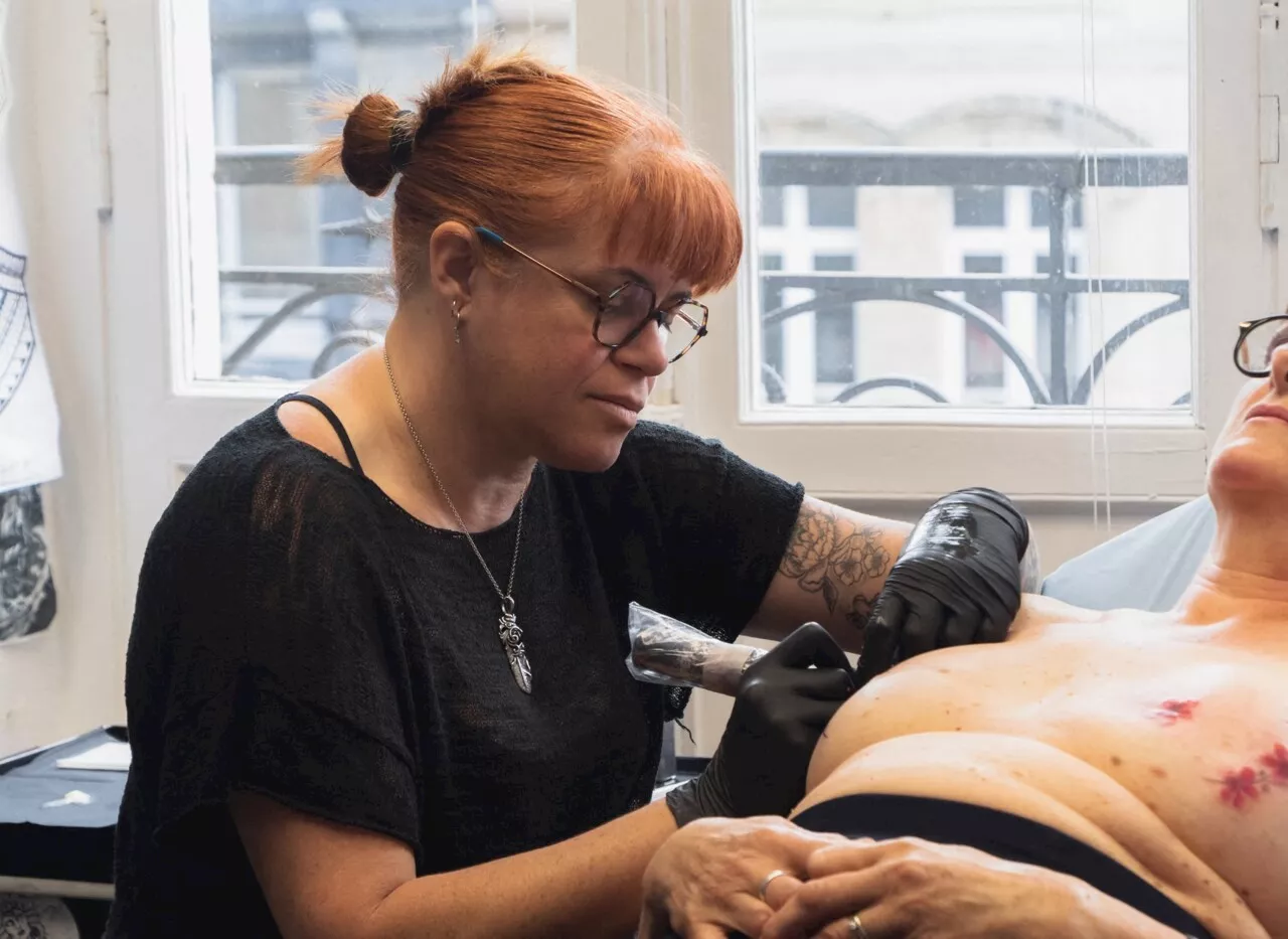 A Lamballe, les tatouages de Gaëlle subliment les corps et les âmes mutilés