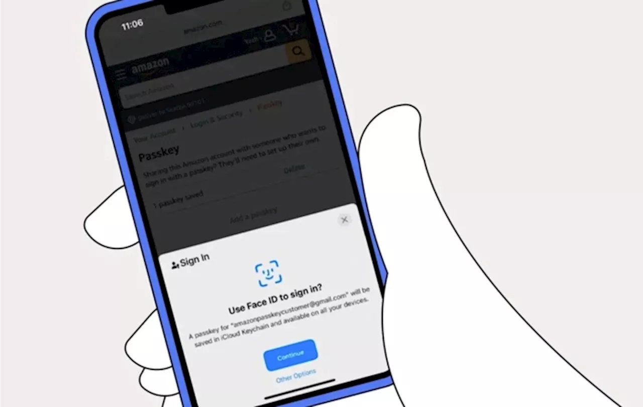 Da Amazon addio alle password, nell'app con volto e impronte