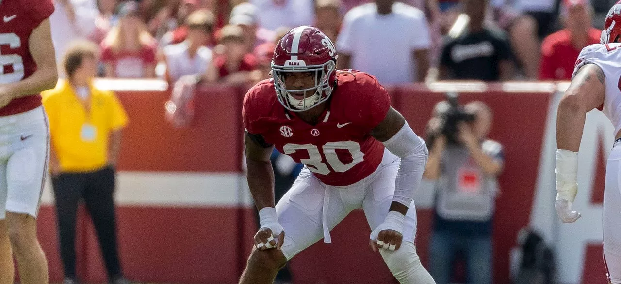 Alabama football’s Jihaad Campbell named Bronko Nagurski defensive player of the week