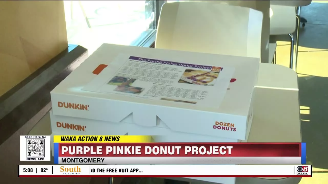 Purple Pinkie Project Donut Drive to Stomp Out Polio