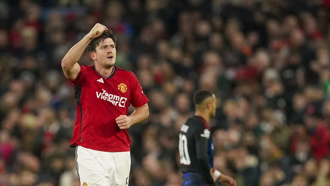 Maguire scores and Onana saves late penalty as Man United earns vital win in Champions League