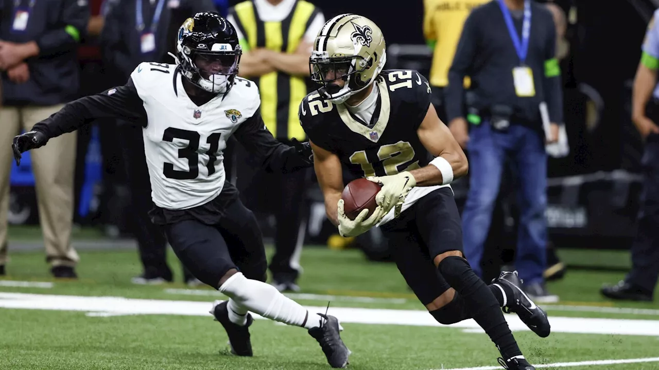 Saints receiver Chris Olave arrested on reckless driving charge in New Orleans suburb