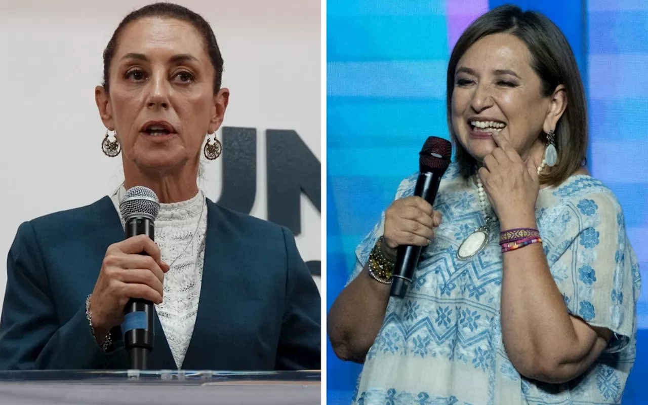 Sheinbaum y Gálvez participarán en una convención de Estados Unidos