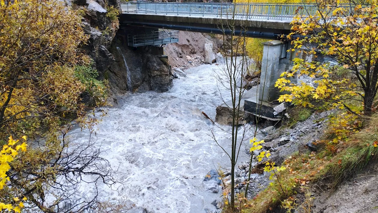 Pluies dans les Alpes du Sud: surveillance renforcée au Fugeret, dans le Écrins et le Champsaur