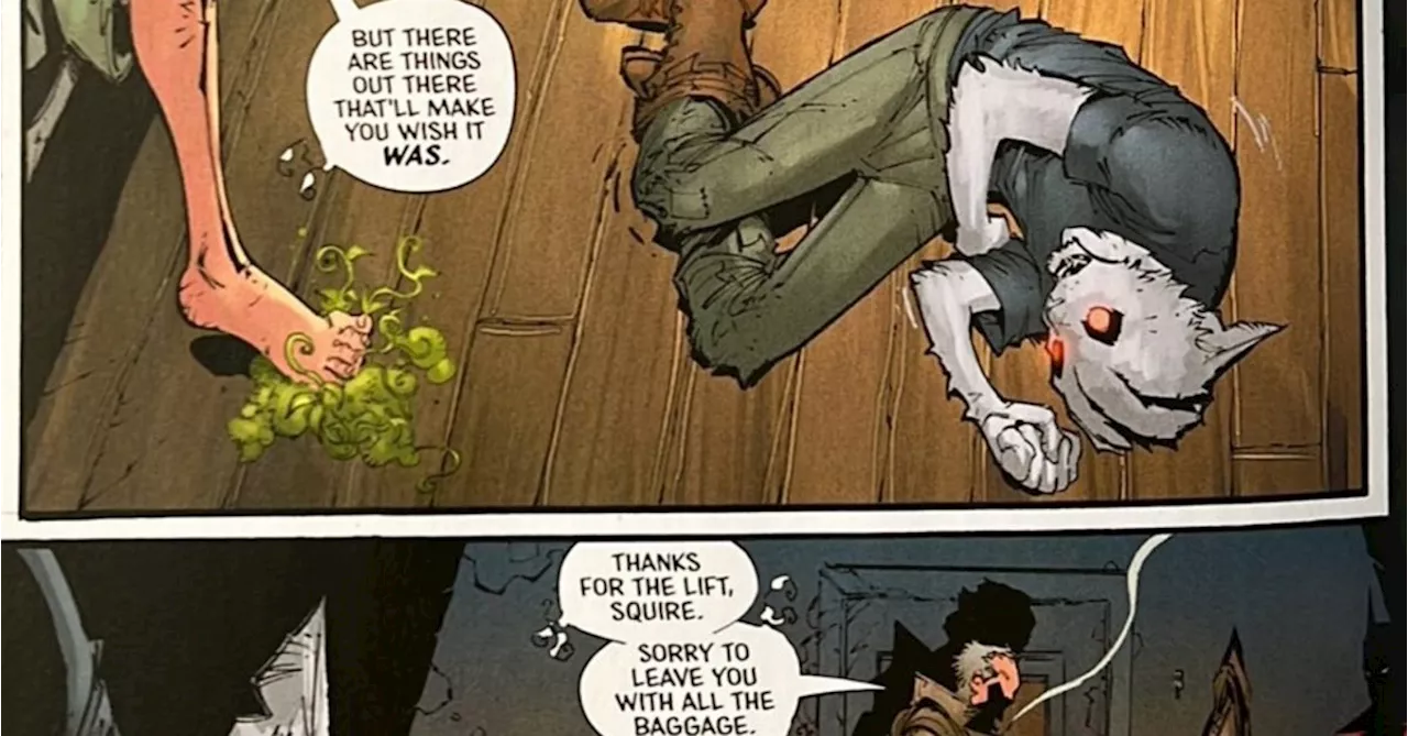 John Constantine Does It To A Cat Again (Batman Beyond Spoilers)