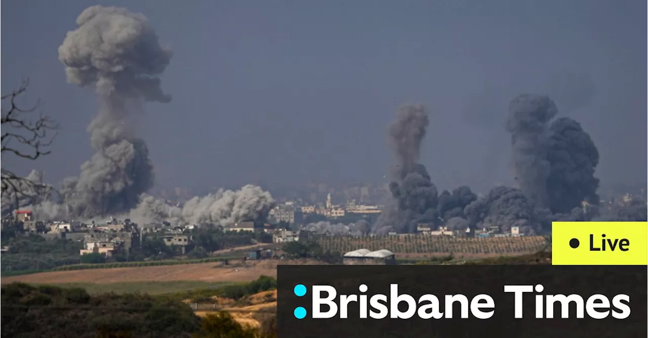 Israel-Hamas conflict live updates: Israel escalating bombardment of Gaza ahead of ground invasion against Hamas