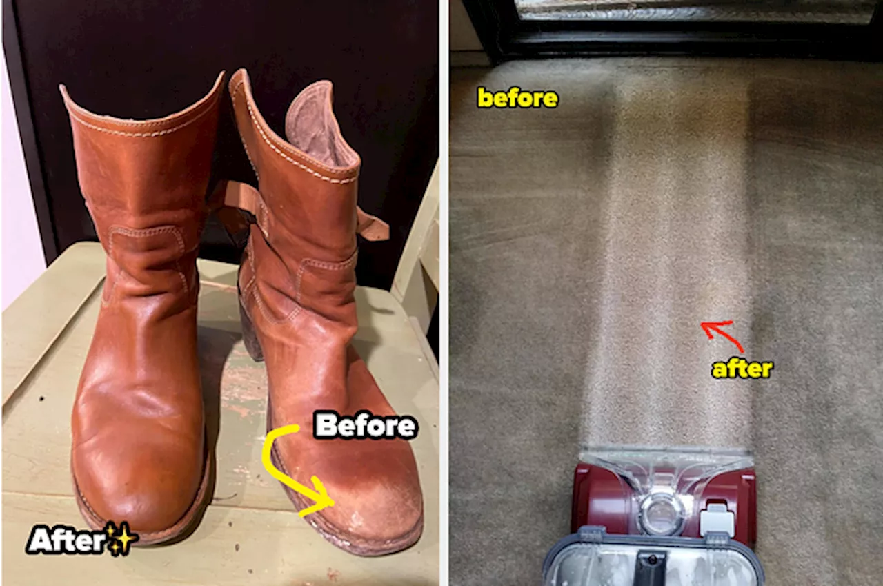 Just 30 Terrifyingly Good Before And Afters Of Cleaning Products Doing The Dang Thing