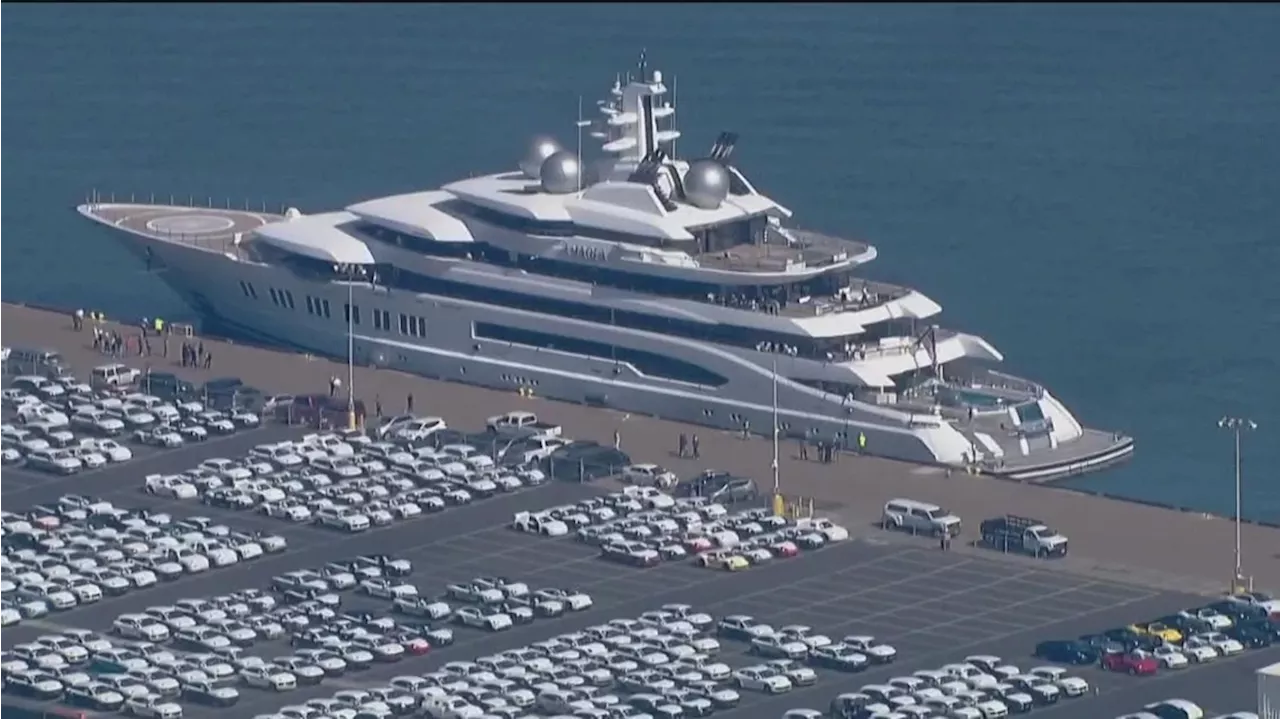 US wants forfeiture of $300 million Russian superyacht in San Diego