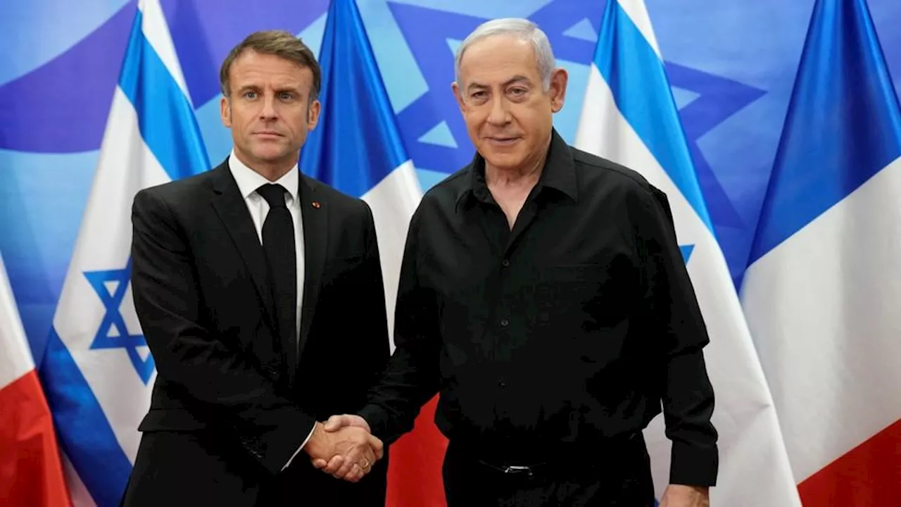 - Israël-Hamas : Emmanuel Macron est à Jérusalem pour s'entretenir avec Benjamin Netanyahou