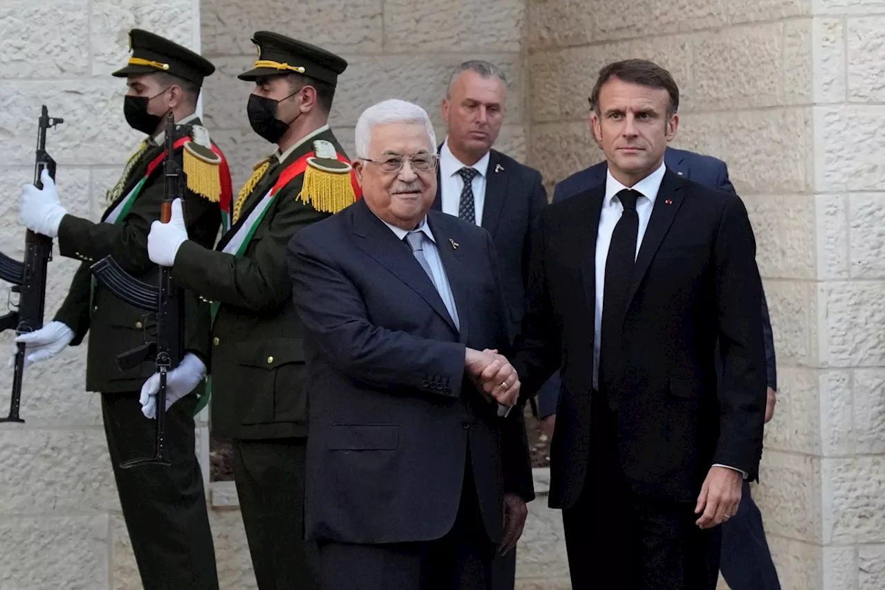 - Israël-Hamas : Emmanuel Macron est à Ramallah, en Cisjordanie, pour rencontrer Mahmoud Abbas