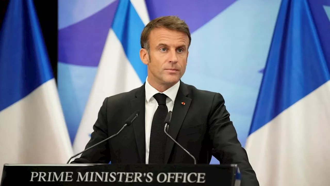 - Israël-Hamas : Emmanuel Macron va rencontrer Mahmoud Abbas à Ramallah