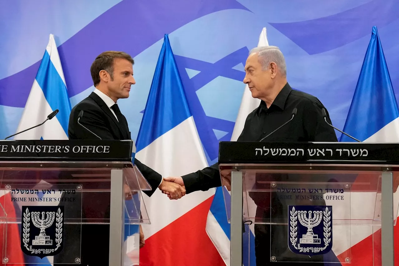 - Israël-Hamas : «Vous n'êtes pas seuls», affirme Emmanuel Macron à Benjamin Netanyahou depuis Jérusalem