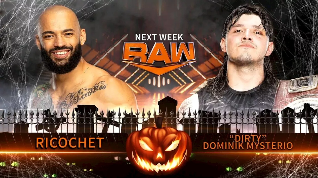 Monday Night RAW Announces Some Big Matches for Halloween Episode