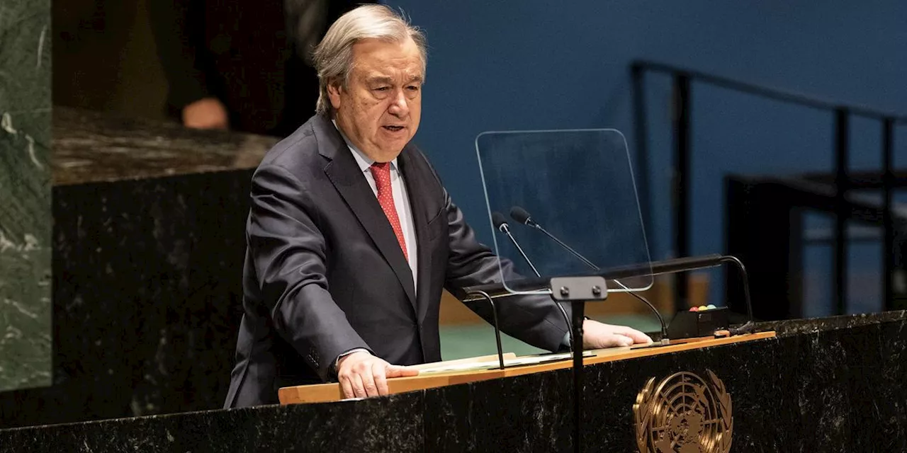 UN Chief Demands 'Immediate Humanitarian Cease-Fire' to Allow Aid Into Gaza