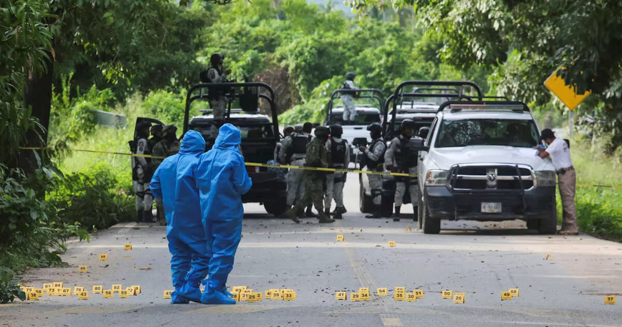 Au Mexique, des policiers sont massacrés aux portes d’Acapulco