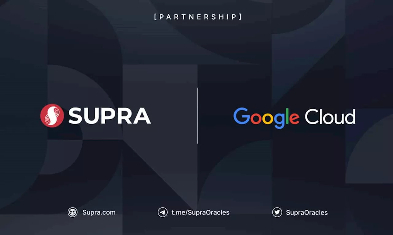 Supra and Google Partner to Bring Fast Price Feeds to Financial Markets