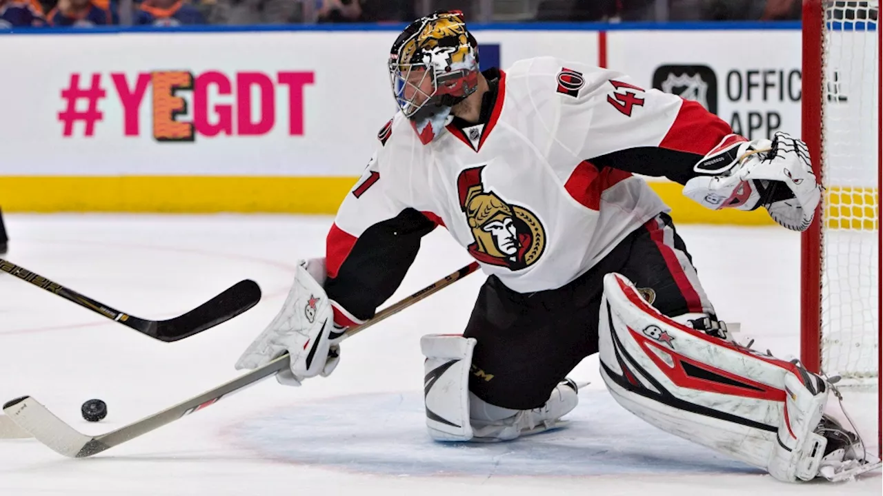 Former Ottawa Senators goalie Craig Anderson to retire as a Senator today