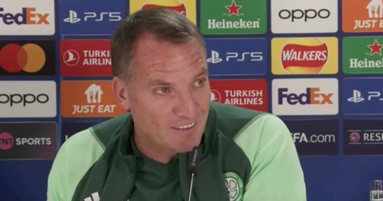 Brendan Rodgers Celtic press conference in full