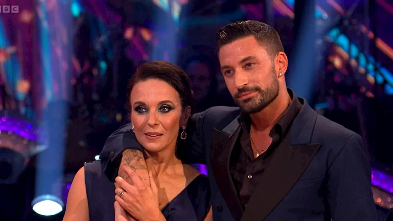 Amanda Abbington is hit by claims she struggled with Strictly pro partner Giovanni Pernice's...