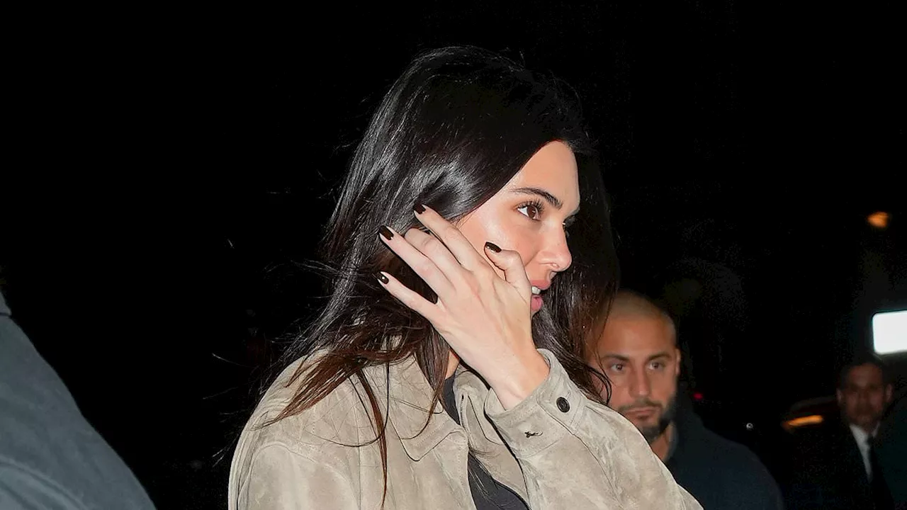 Kendall Jenner and boyfriend Bad Bunny head to the VERY star-studded SNL after party after she...