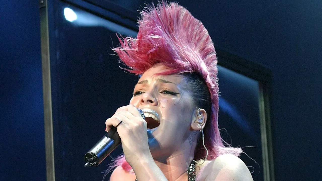 Pink says she nearly DIED of a drug overdose at age 16 just weeks before signing her first record...