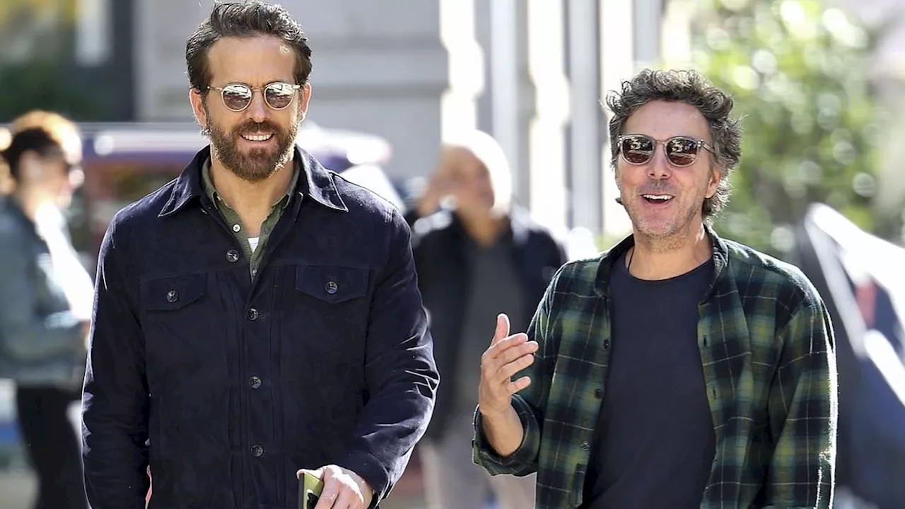 Ryan Reynolds celebrates his 47th birthday with an afternoon stroll in New York City with his...