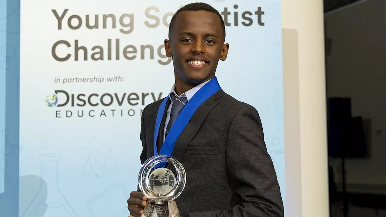 Virginia student,14, crowned America's top Young Scientist and awarded $25k after developing soap...